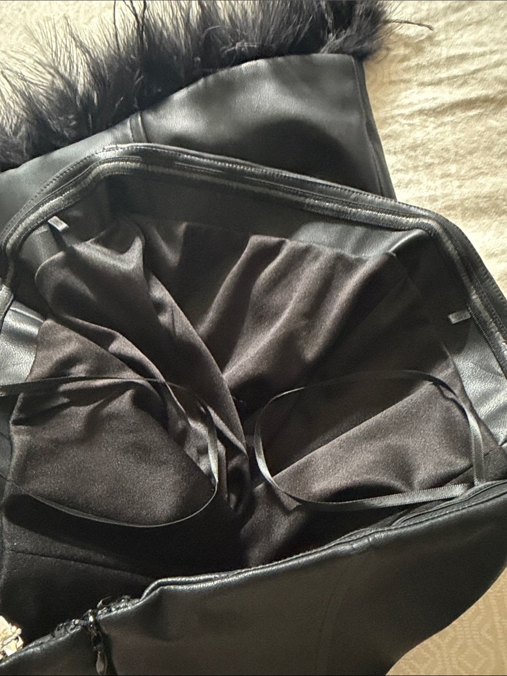 Ronny Kobo Helena Strapless Black Mini Dress NWT - Picture 9 of 13